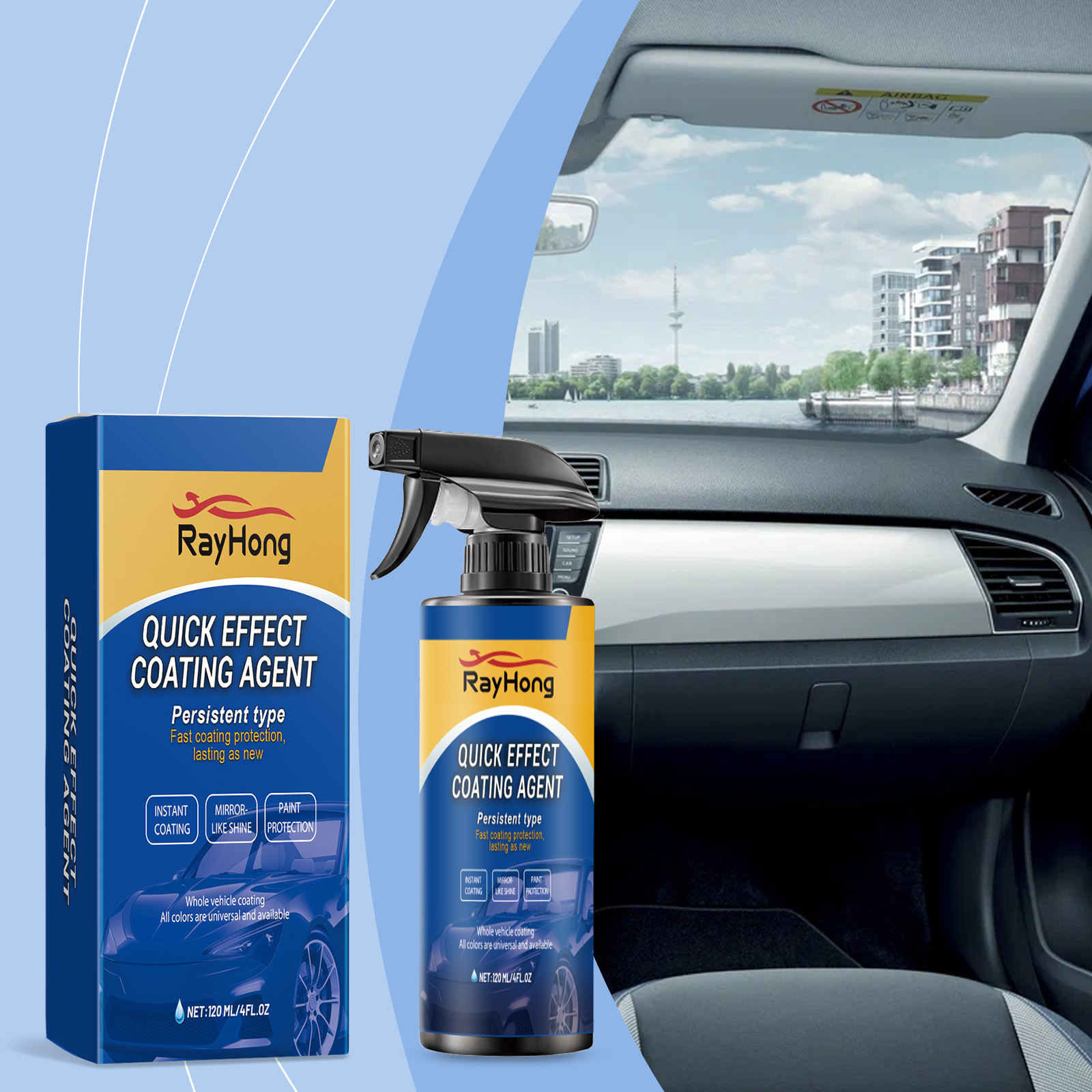 Car Wax Ceramic Coating - Auto Keramische Coating Spray Snelle Nano