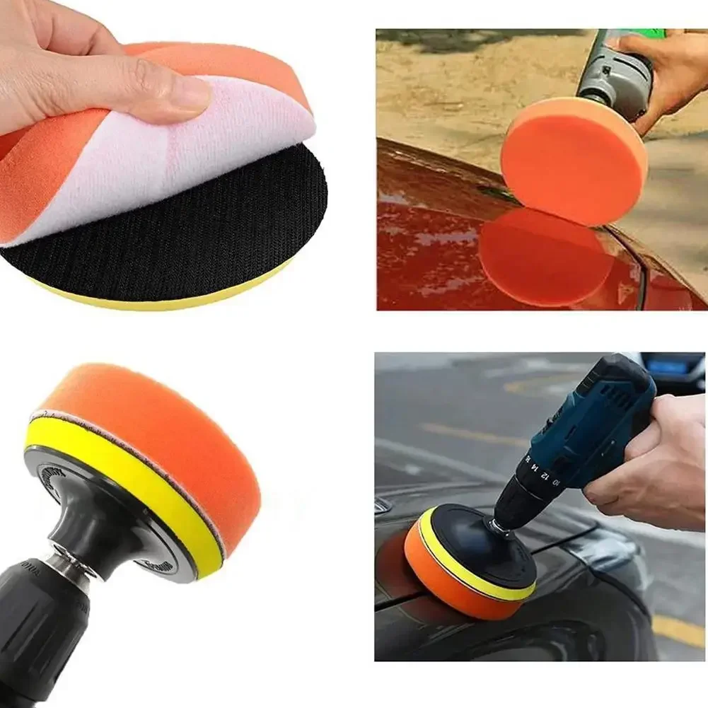 Polish Pad Set Buffer - 6 Stuks Foam Pad Buffer Kit