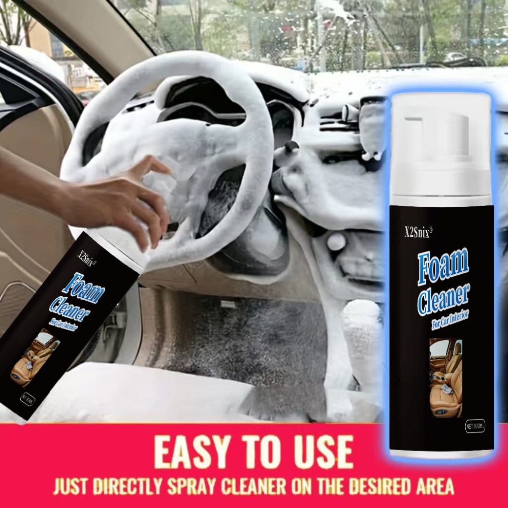 Nieuwe multifunctionele schuim - Leather Cleaner Interior recensie en prijs