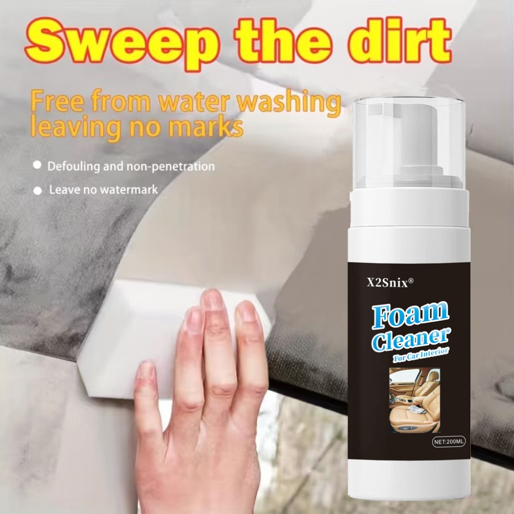 Nieuwe multifunctionele schuim - Leather Cleaner Interior recensie en prijs